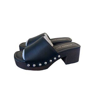 Madden Girl Black Studded Sandals